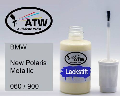 BMW, New Polaris Metallic, 060 / 900: 20ml Lackstift, von ATW Autoteile West.